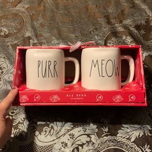 🌸Rae Dunn PURR MEOW mugs🌸